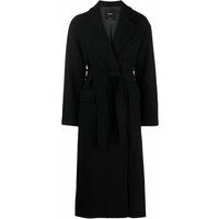 Pinko Women's Black Wool Coat | Stylemyle (US)