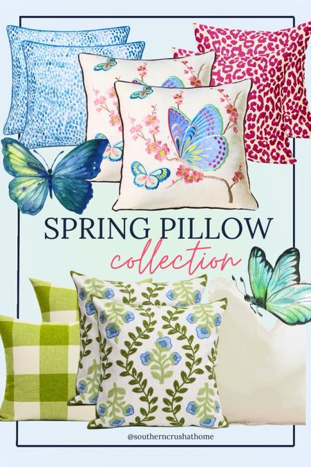 You are for sure going to be in the mood for Spring when you see this Spring Pillow Collection I found! 🤩

From pretty pastel plaid to leopard print these pillow covers will brighten any space! 🙌

The embroidery butterfly print is my favorite—can you tell? 🤣🦋

#springdecor #pillowcovers #leopardprints #springdecorating #pillowdecor #amazonfinds #amazonhome #amazonhomedecor #amazonfinds

#LTKstyletip #LTKhome #LTKSeasonal