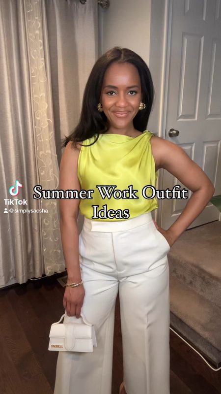 Dressing for work this summer calls for lightweight and smart styling choices to beat the heat while maintaining a professional appearance. As a result, here outfit ideas  to help you stay cool and stylish in the office.

#LTKworkwear #LTKSeasonal