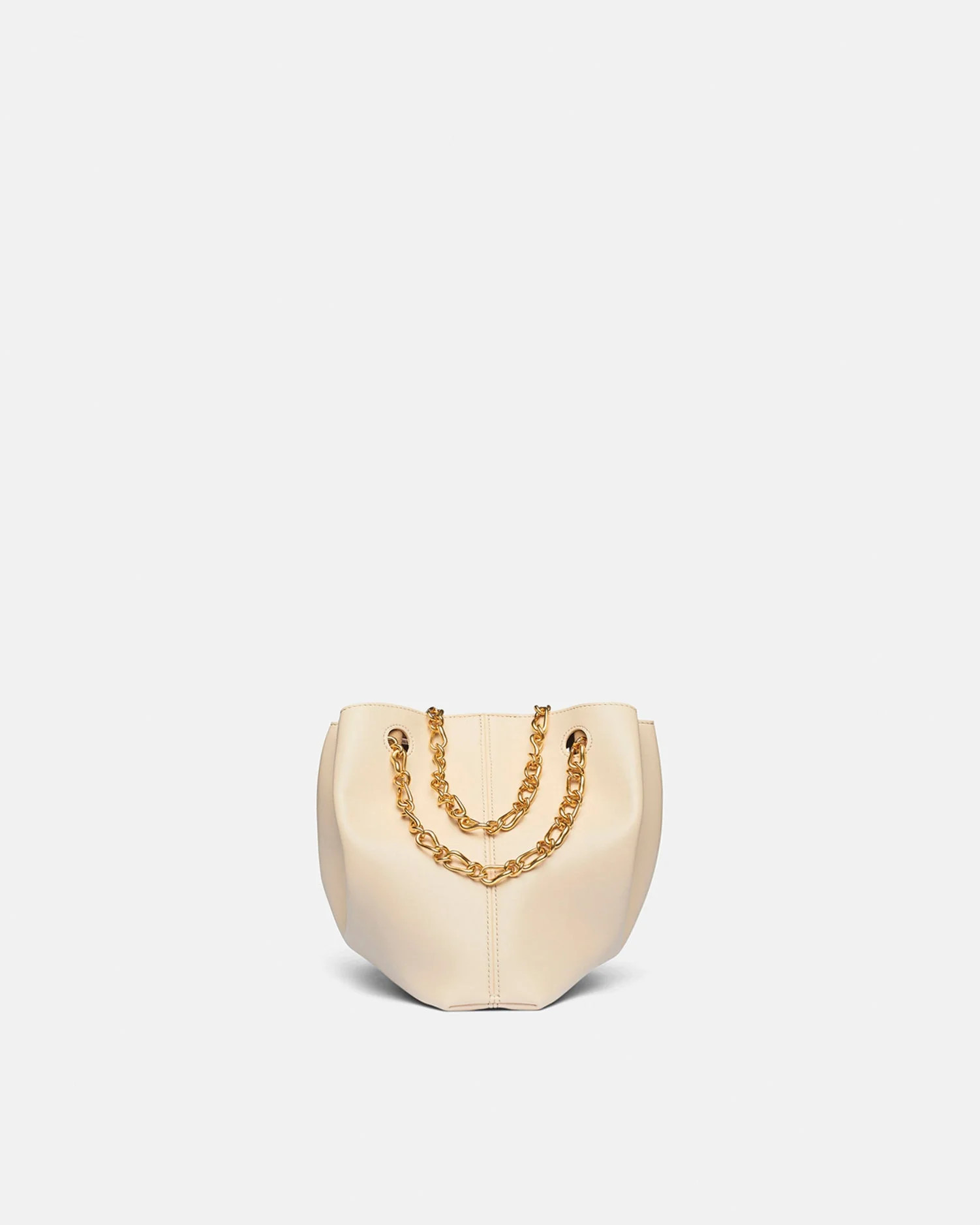 NANUSHKA - The Gather Bucket - Alt-Nappa Bucket Bag - Creme | Nanushka