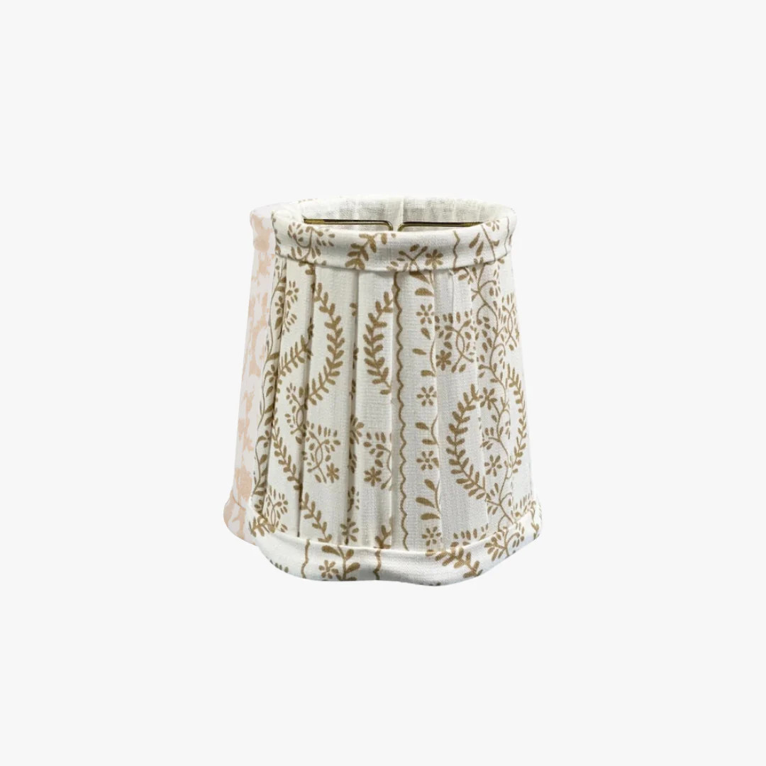 Tan Trellis Vine Sconce Shade | Dear Keaton