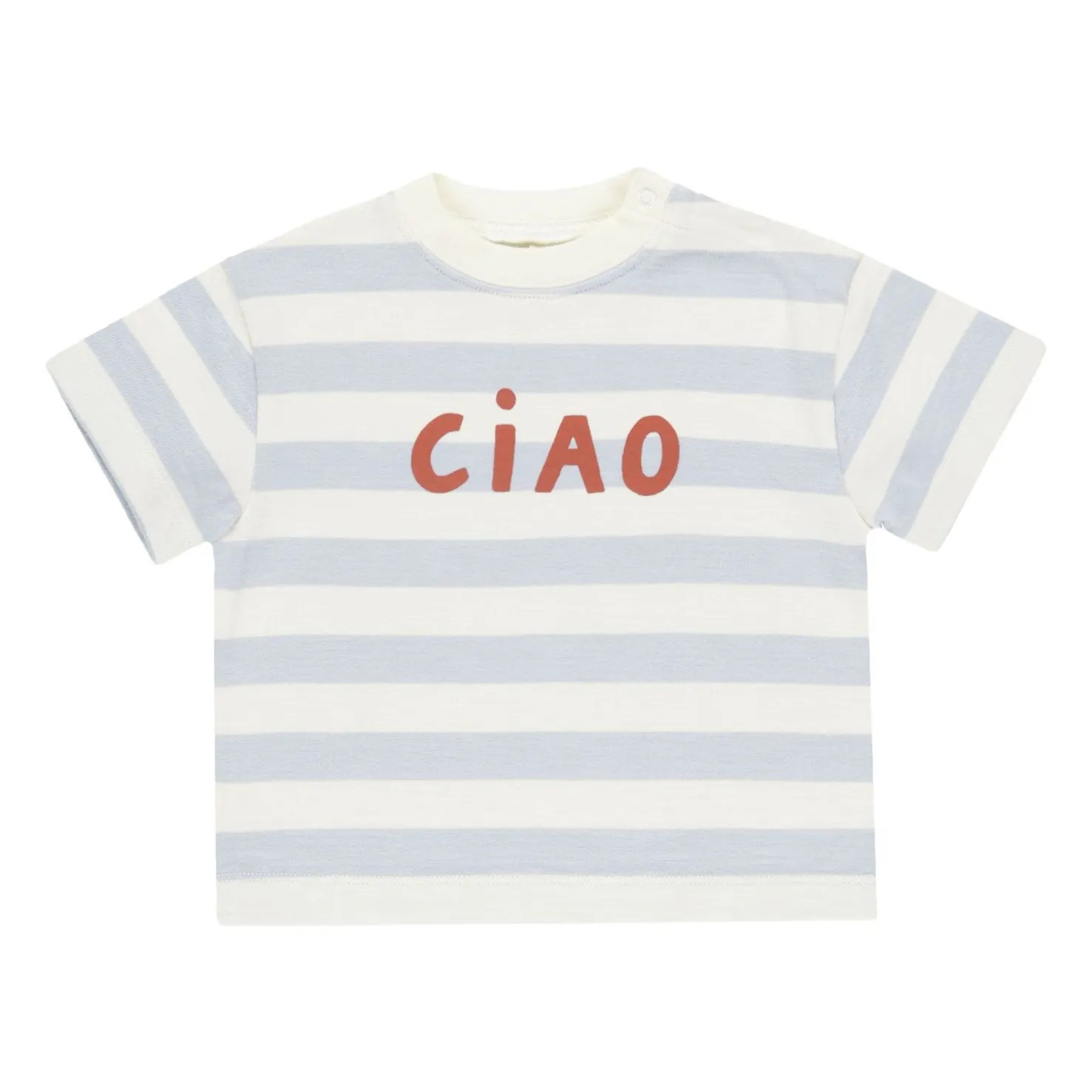 T-shirt Ciao | Ivoire | Smallable