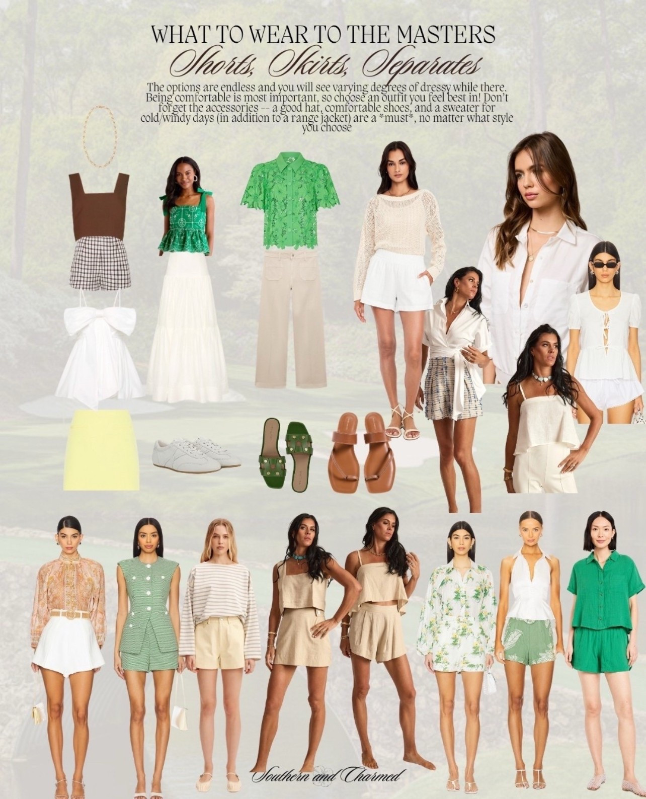 Masters tournament outfit ideas! 
