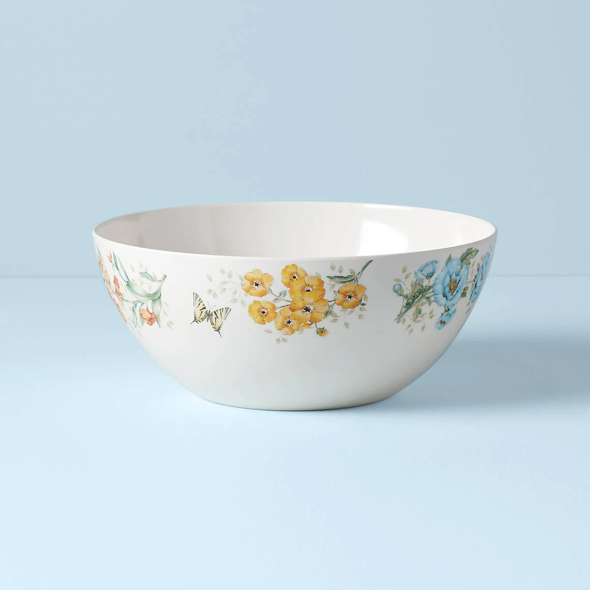 Butterfly Meadow Melamine Large Serving Bowl | Lenox