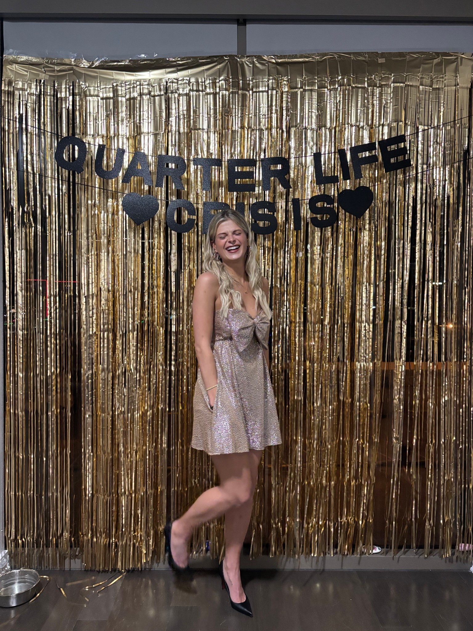 Celebrated my 25th birthday with my friends this weekend! Of course I had to plan my party based on my outfit! 

Gold, glam, birthday, party, party decorations, celebration, party outfit, party theme, theme idea, dress, heels, hair, style, mini dress, gold dress 

#LTKstorytime #LTKootd #LTKSaleAlert