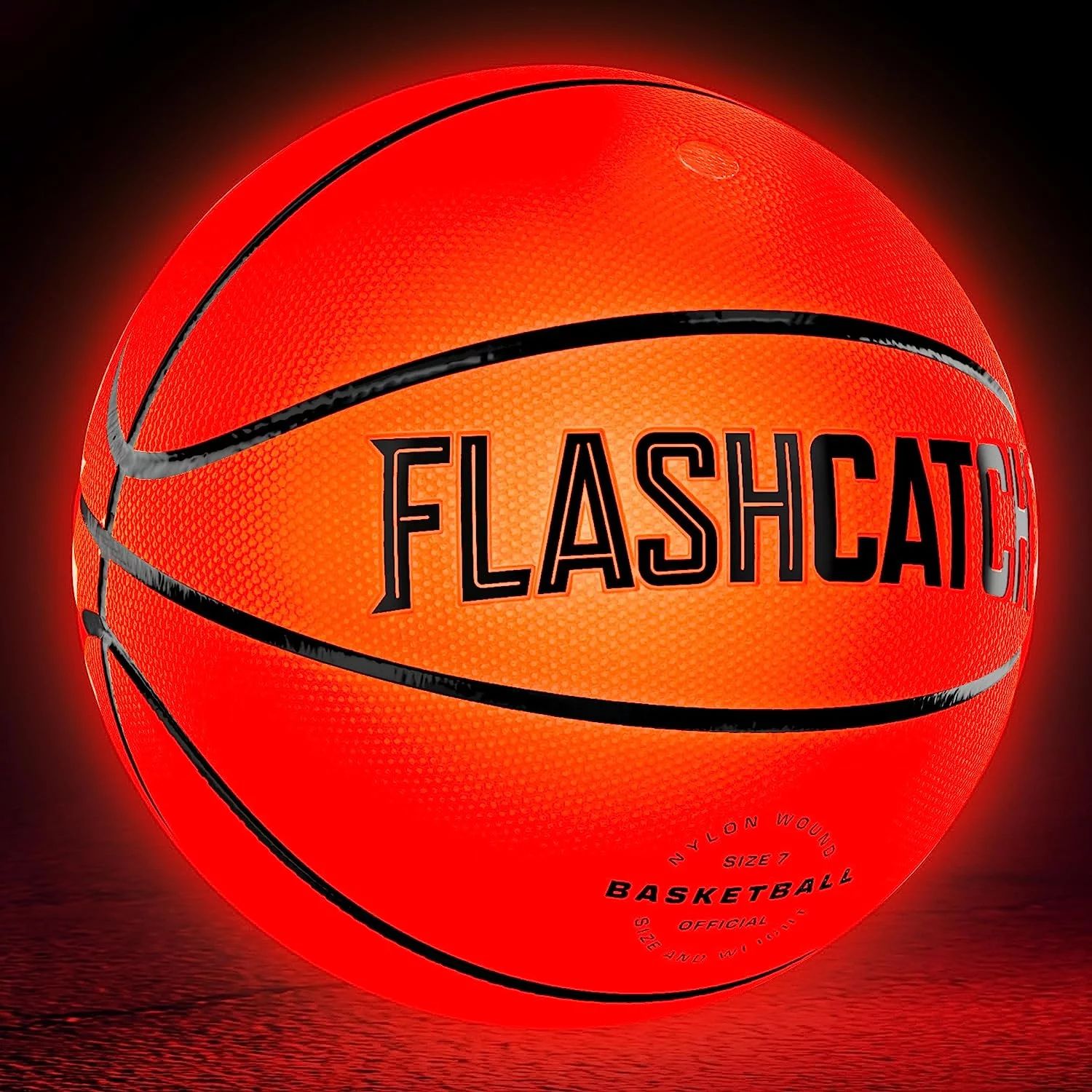 FlashCatch Light Up Basketball - Glow in the Dark Basketball - NO 7 - Sports Gifts For Boys & Gir... | Walmart (US)