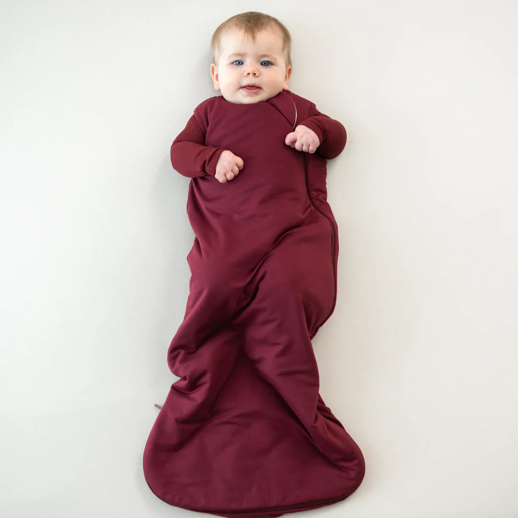 Sleep Bag in Burgundy 1.0 | Kyte Baby