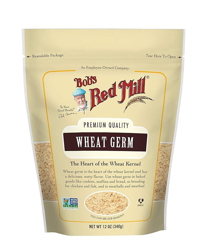 Bob's Red Mill Wheat Germ, 12oz (Pack of 1) - Non GMO, Vegan, Kosher | Amazon (US)
