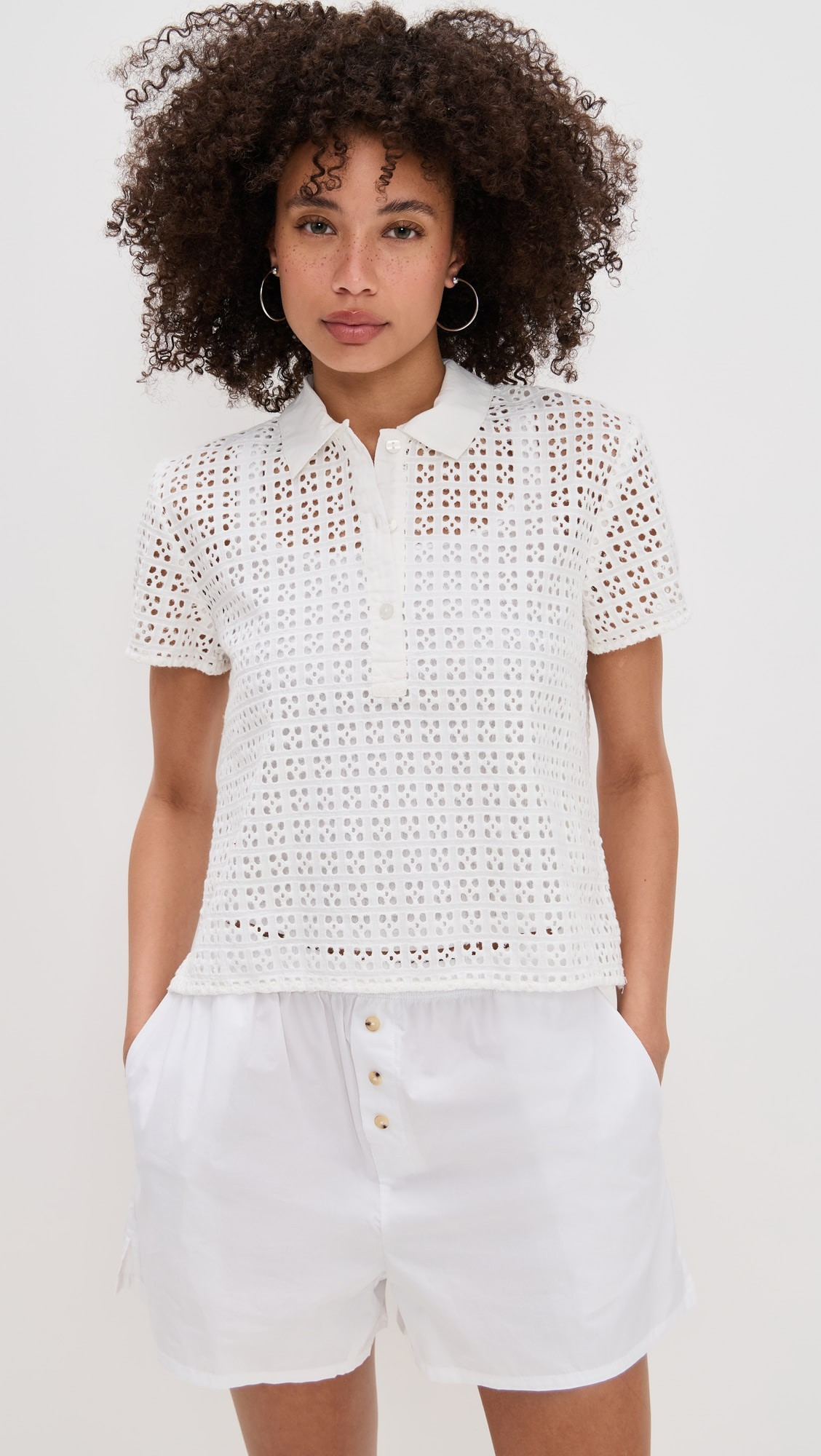 Anna Eyelet Top | Shopbop