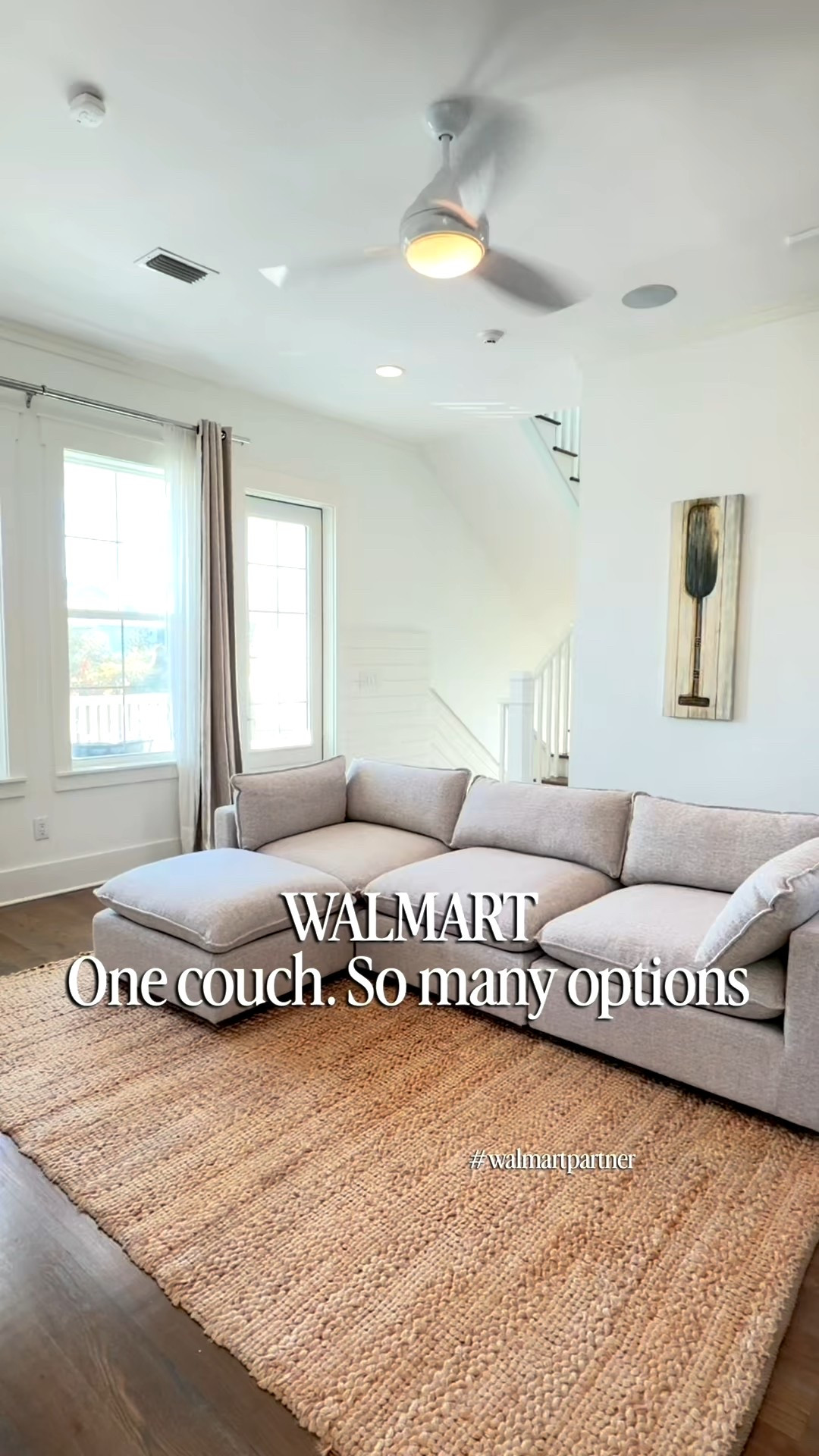 #walmartpartner 
We just added this modular couch from Walmart to our vacation home in Florida! It’s seriously so comfy and the fact that we can move it around so easily is such a plus! I linked it in my Walmart storefront. 

 #AffordableHome #ModularSofa #HomeInspo #LivingRoomGoals