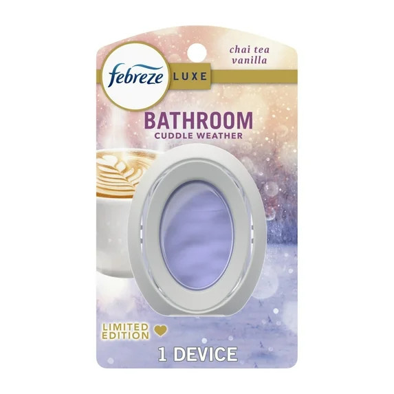 Febreze Bathroom Air Freshener, Odor-Fighting, Cuddle Weather Scent, 1 Count | Walmart (US)
