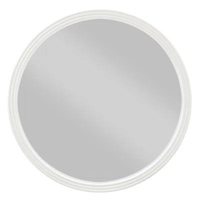 Carena Gray Round Mirror | Wayfair North America
