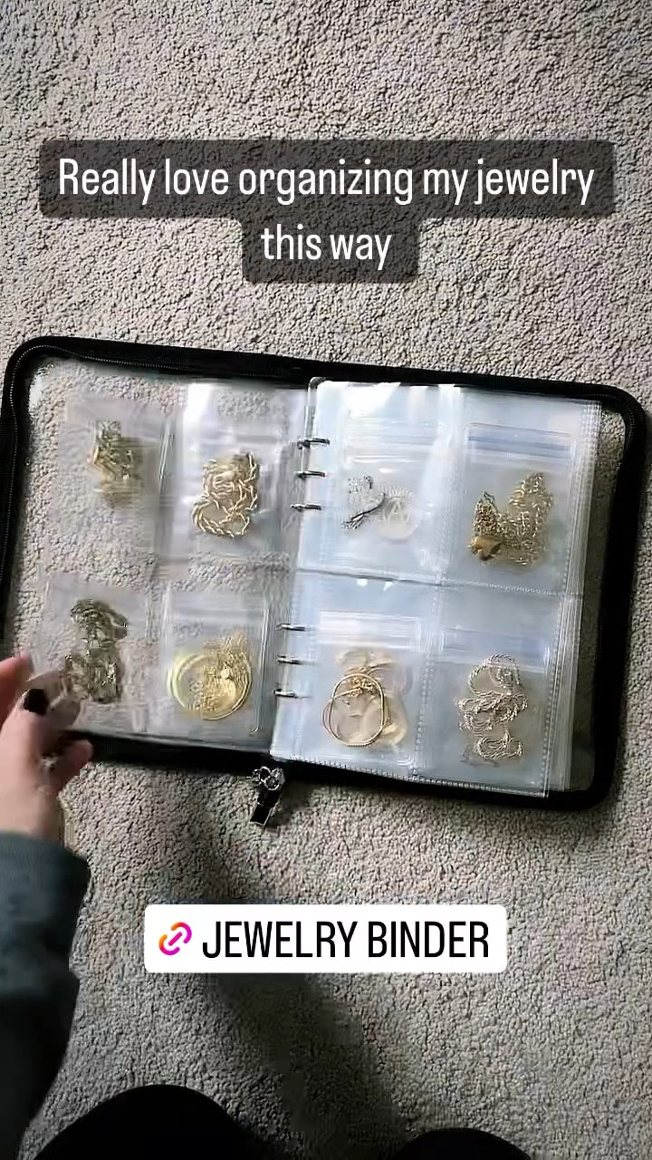 Love this jewelry organizer/binder from Amazon 

#LTKVideo #LTKhome #LTKfindsunder50