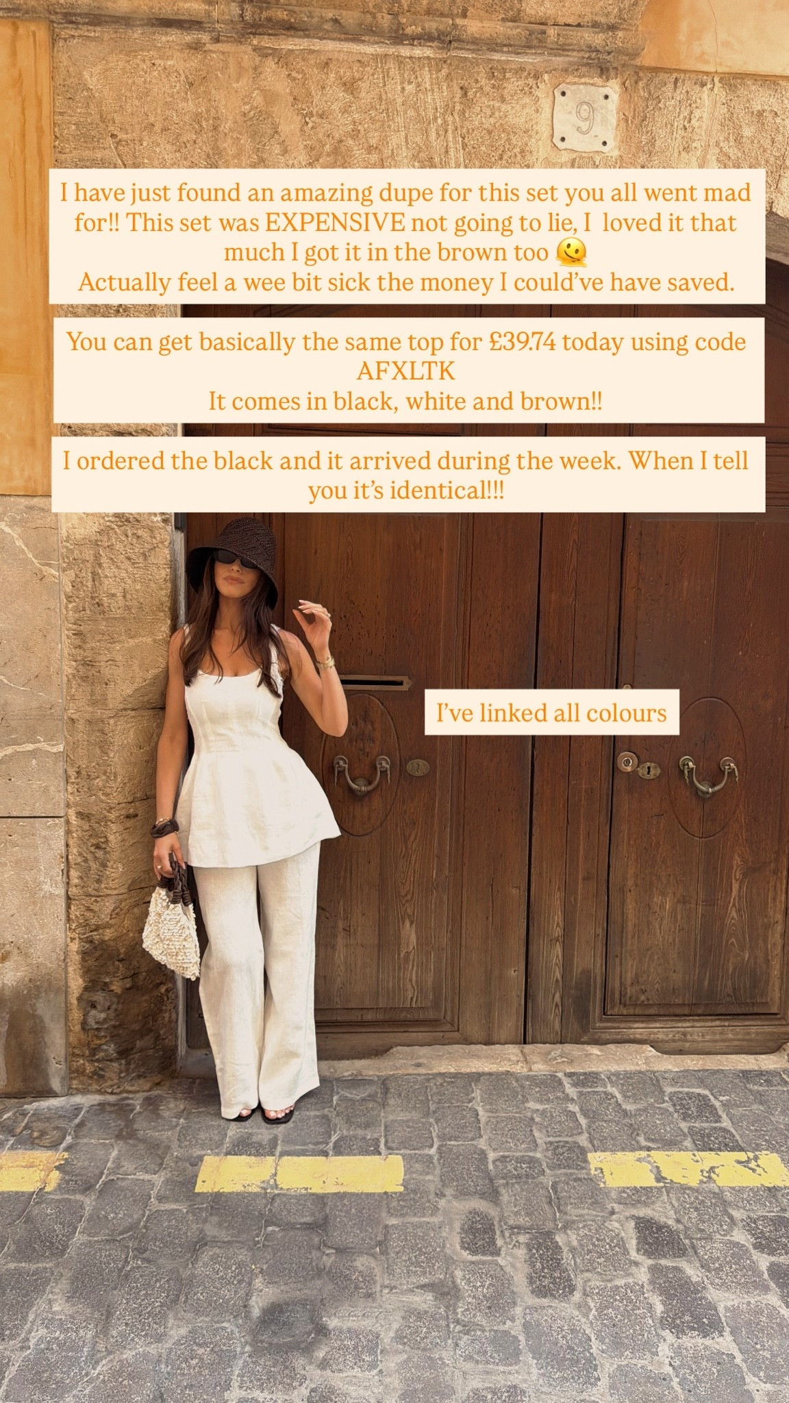 Use code AFxLTK to save a further 15% off