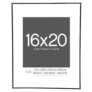5 Pack: Black Thin 16" x 20" Float Frame, Basics by Studio Décor® | Michaels Stores