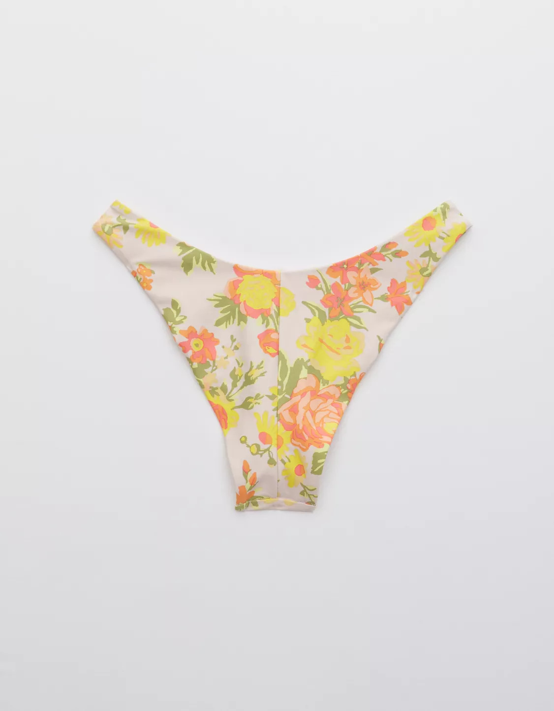 Aerie Printed Super High Cut Cheekiest Bikini Bottom | American Eagle Outfitters (US & CA)