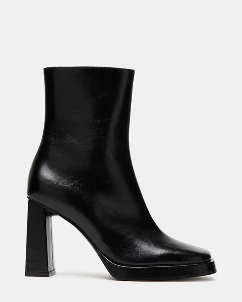 FREYA BLACK LEATHER | Steve Madden (US)