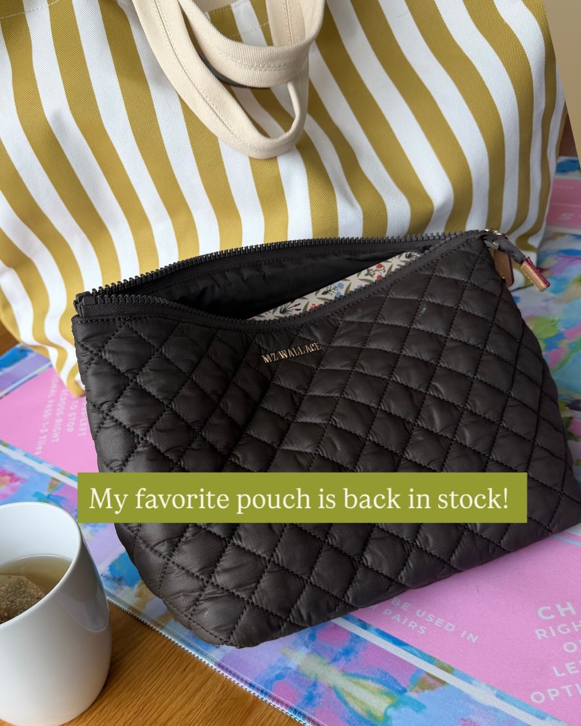 My favorite tote organizer/travel pouch from MZ Wallace always sells out for a reason, but it’s back in stock! I love the side pockets for storing those smaller items that always get lost in your purse, and how much it holds while still being lightweight.

#LTKTravel #LTKWorkwear