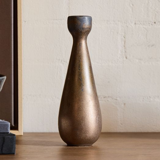Metallic Taper Holders | West Elm (US)