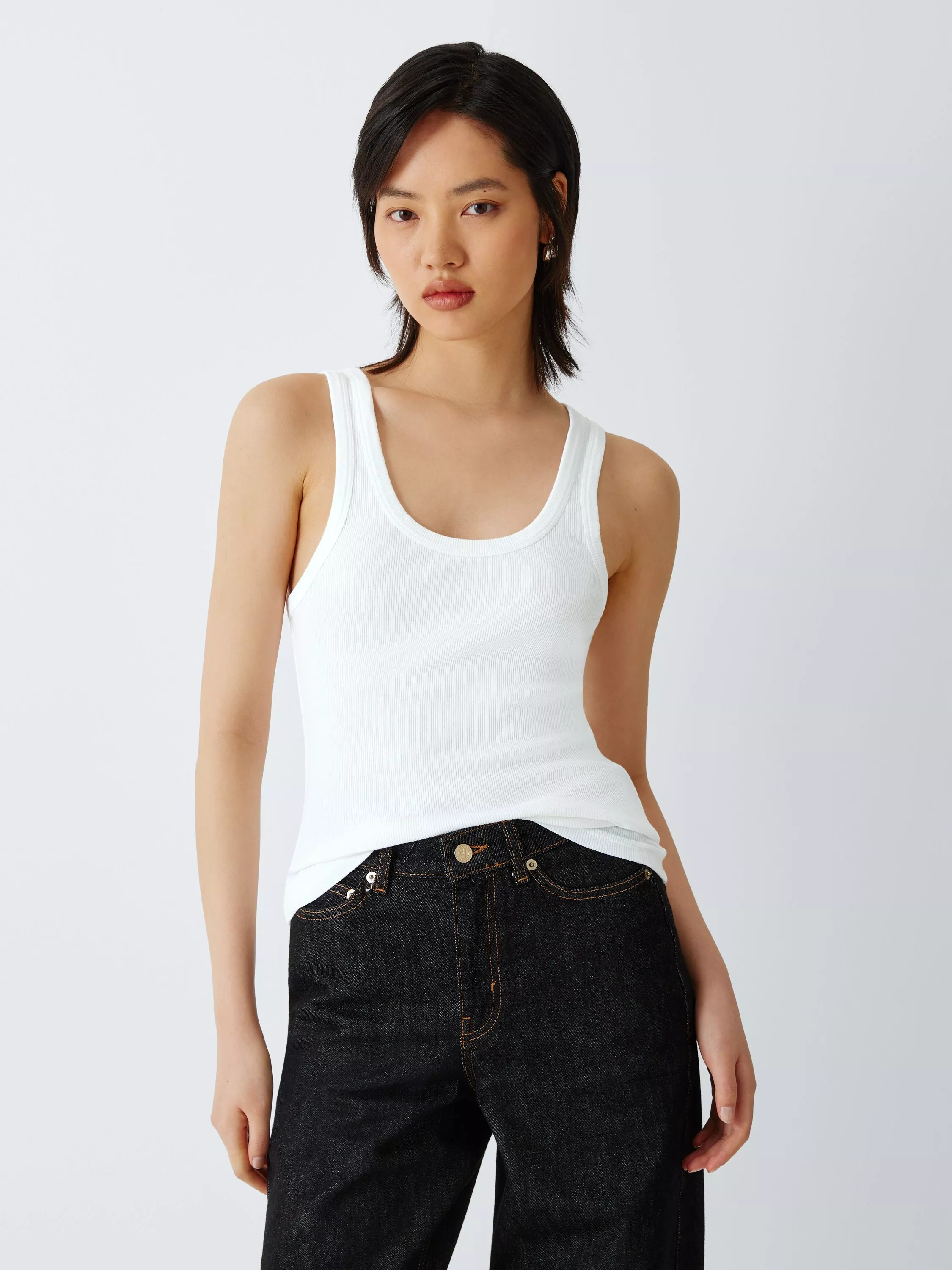 Colorful Standard Ribbed Tank Top | John Lewis (UK)