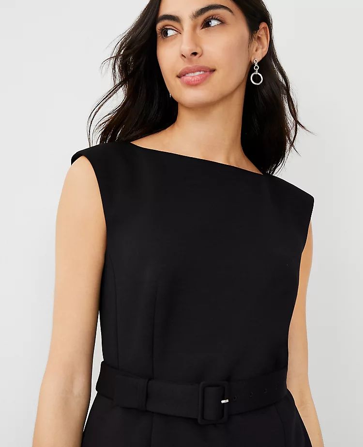 The Belted Top in Double Knit | Ann Taylor | Ann Taylor (US)