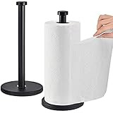 Paper Towel Holder, Black Paper Towel Holder, Paper Towel Holder Countertop, Black Paper Towel Ho... | Amazon (US)