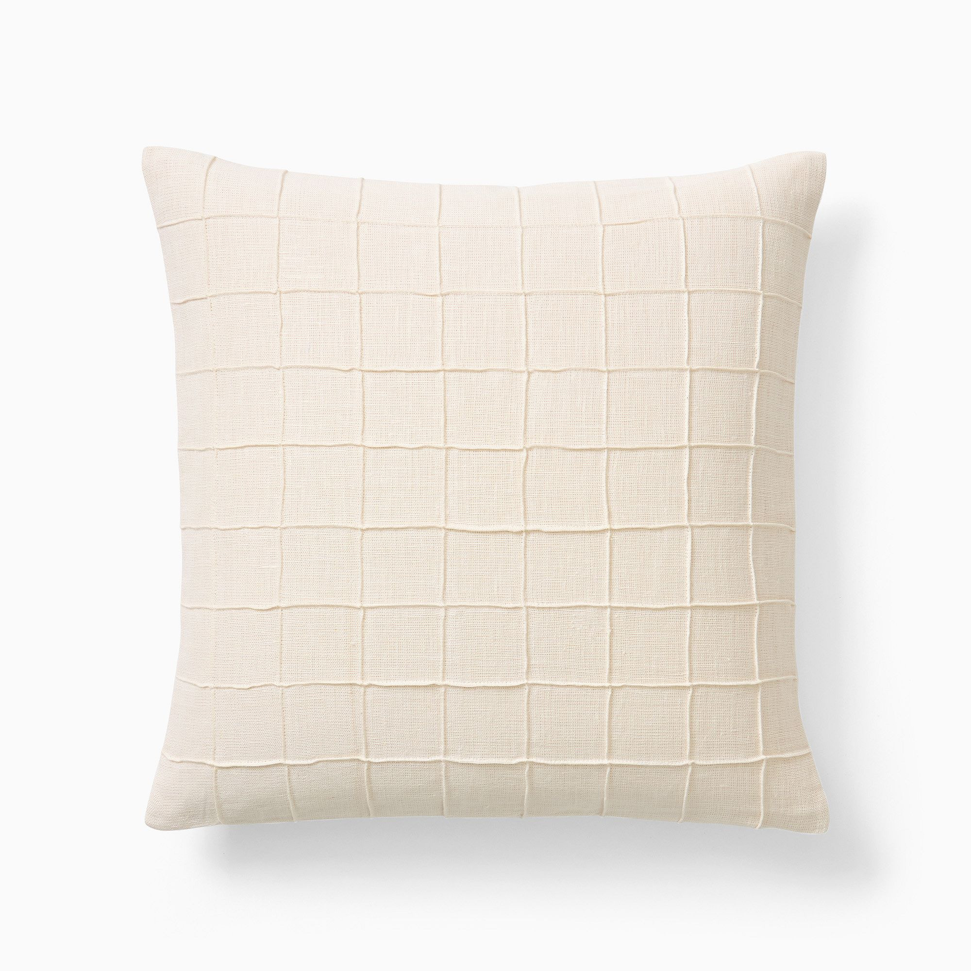 Windowpane Grid Pillow Cover | West Elm (US)