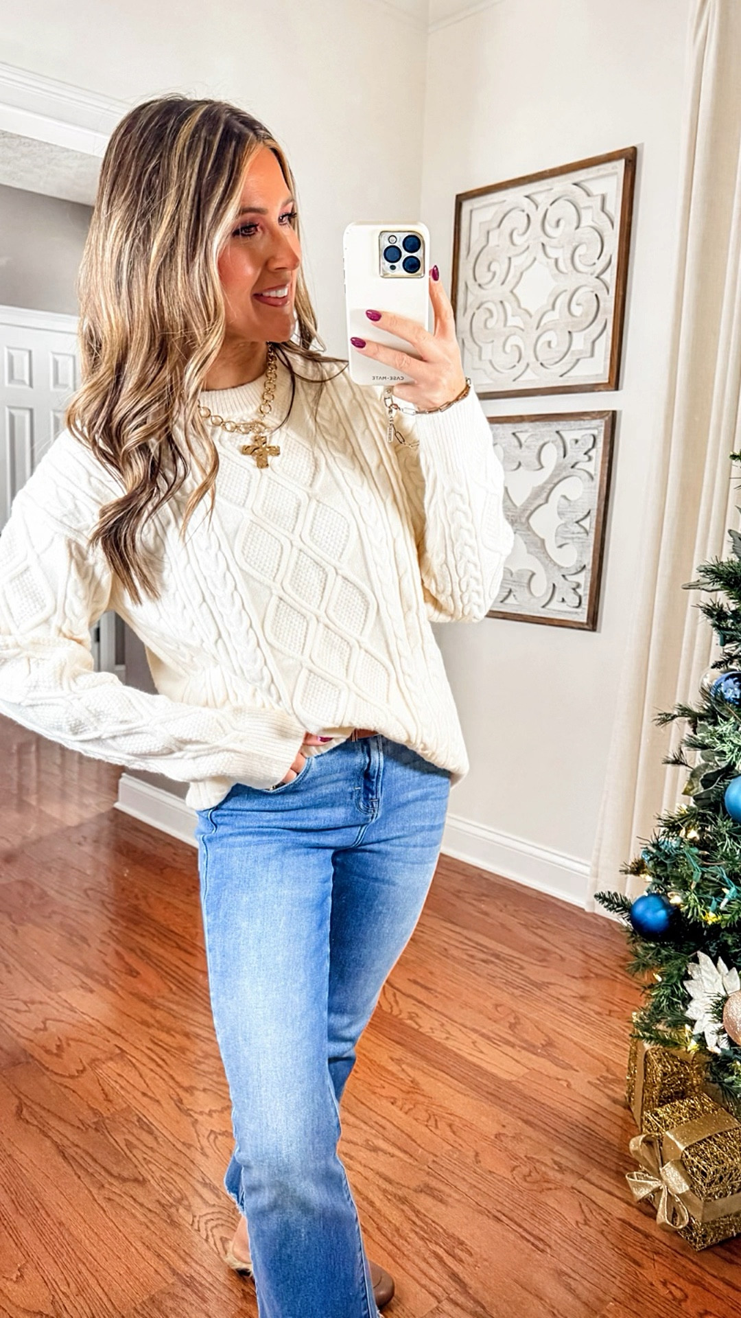 The Soft & Cozy Sweater Every  Every Girl Needs 🤍✨

If you’re hunting for that perfect winter sweater — the one that’s soft, timeless, and goes with literally everything — this is your sign. 🤍

This ANRABESS cable knit looks luxe, feels plush, and gives “Pinterest winter aesthetic” with zero effort. It’s roomy enough for layering, but still flattering and not overly bulky.

Throw it on with jeans, leggings, skirts — it’s an easy YES for moms and teens wanting warm + elevated outfits this season. ❄️✨

	•	cozy winter sweater women
	•	cable knit sweater outfit
	•	fall and winter wardrobe essentials

#WinterWardrobeMustHaves

@AnrabessFashion 

#TikTokShopCreatorPicks
#HolidayHustle 
#FashionDeals
#TikTokShopHolidayHaul 

#LTKHoliday #LTKSeasonal #LTKootd