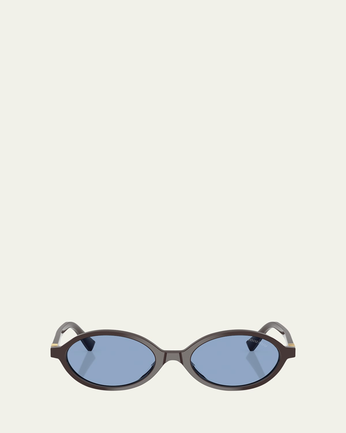 Acetate Oval Sunglasses | Bergdorf Goodman