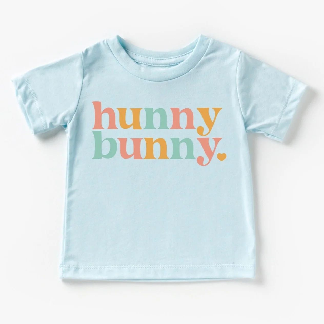 Kids Easter Graphic Tee, Hunny Bunny Ice Blue | SpearmintLOVE