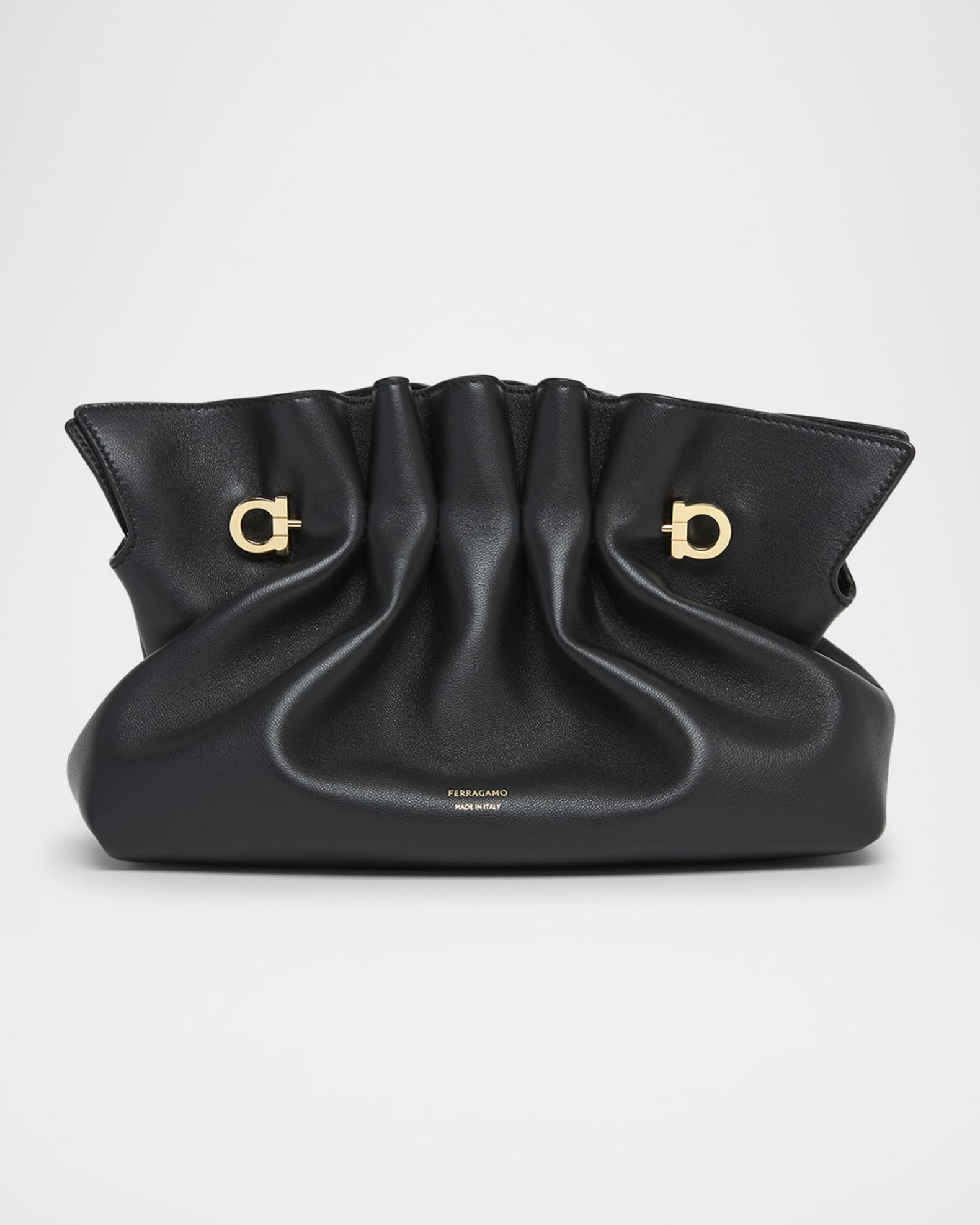 Small Gancio Piercing Shoulder Bag | Neiman Marcus