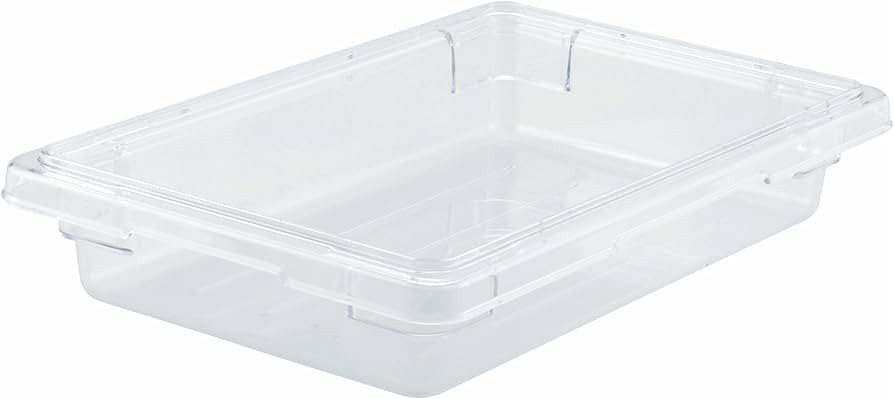 Winco Polycarbonate Food Storage Box, 12 by 18 by 3-1/2-Inch | Amazon (US)