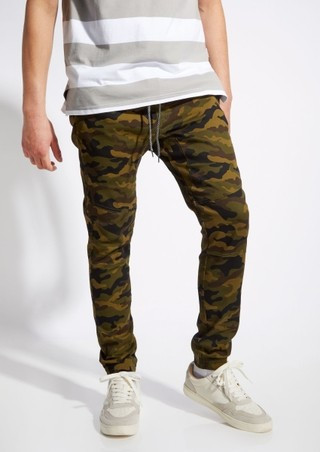 Camo Twill Joggers | rue21