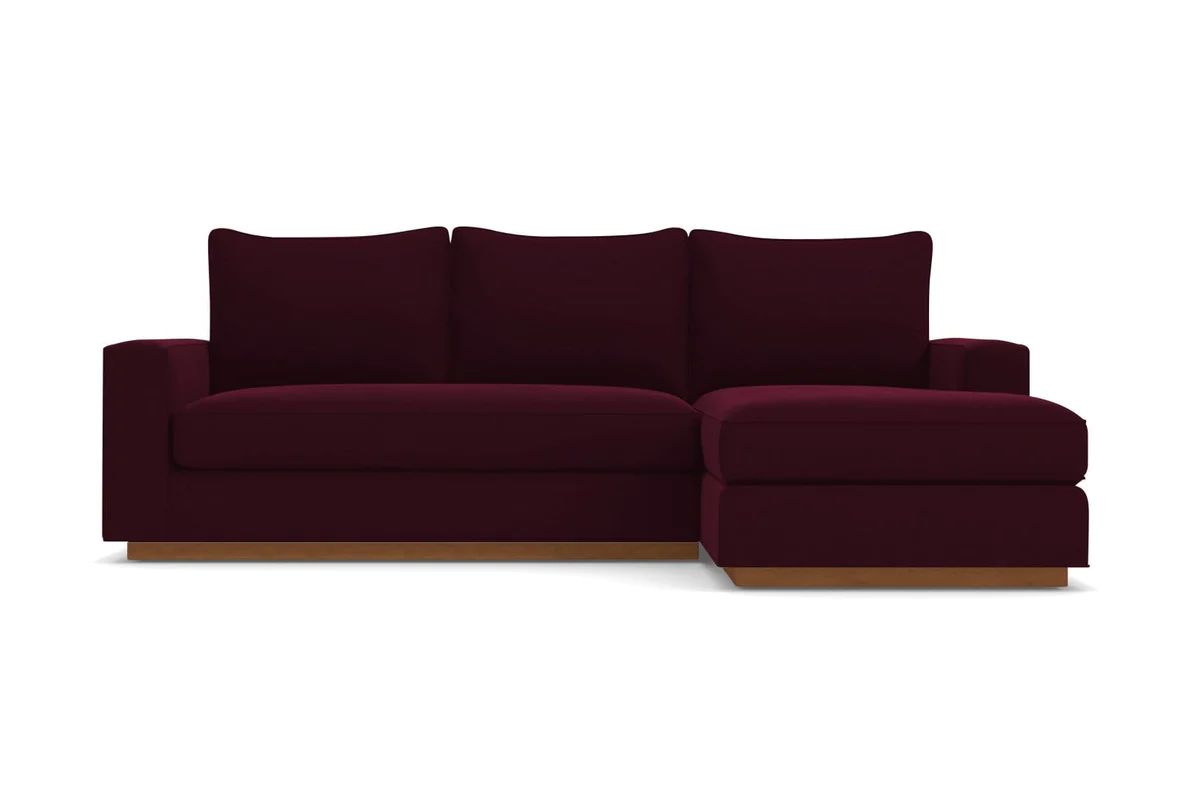 Harper Reversible Velvet Chaise Sofa | Apt2B