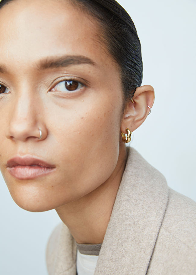 Wave Hoop Earrings | & Other Stories (EU + UK)