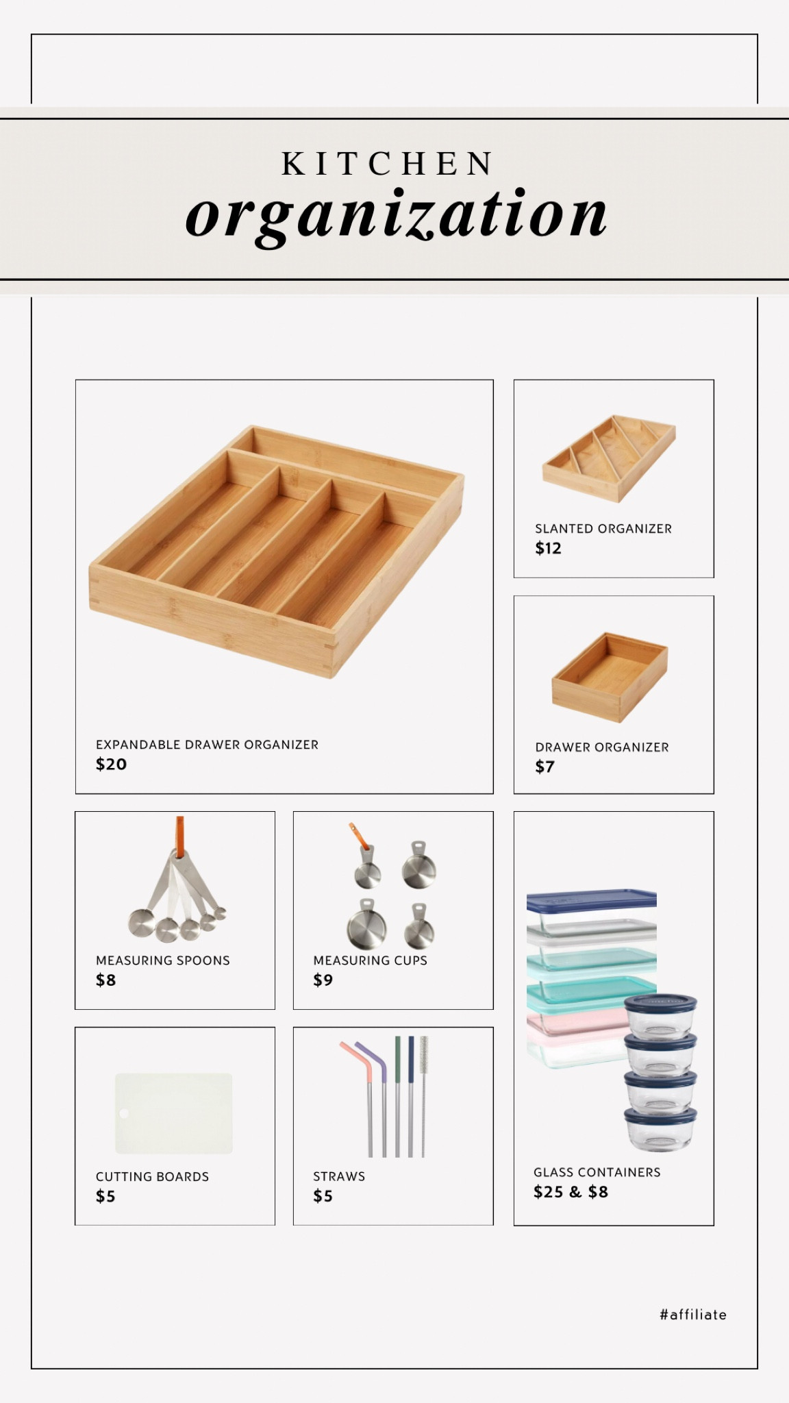 Favorite kitchen organization products! 

#LTKHome