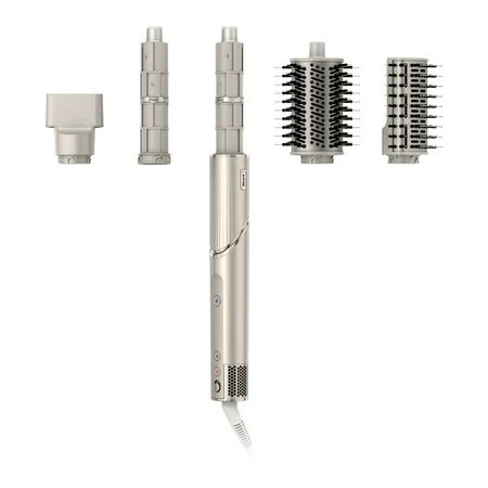 Shark FlexStyle Air Styling & Drying System, Powerful Hair Blow Dryer & Multi-Styler with Auto-Wrap Curlers, Paddle Brush, Oval Brush, Concentrator Attachment, Stone, HD430 | Walmart (US)