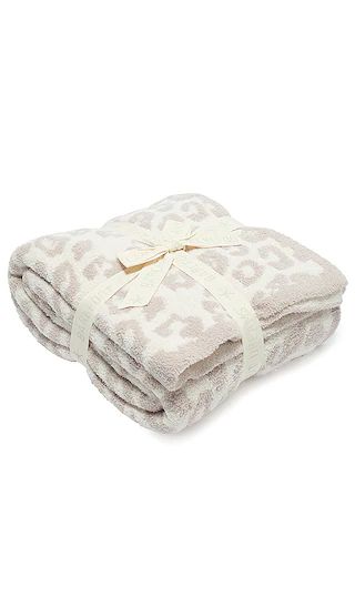 CozyChic Barefoot in the Wild Throw in Cream & Stone | Revolve Clothing (Global)