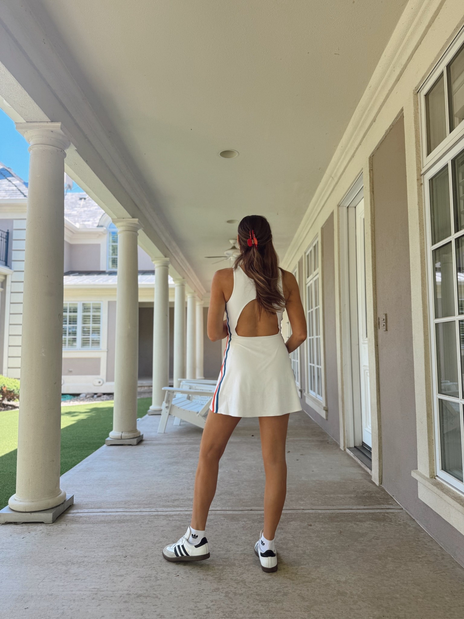 Love this cutout active dress!! Has padding and built in shorts! Wearing a small 

#LTKStyleTip #LTKActive #LTKFindsUnder50