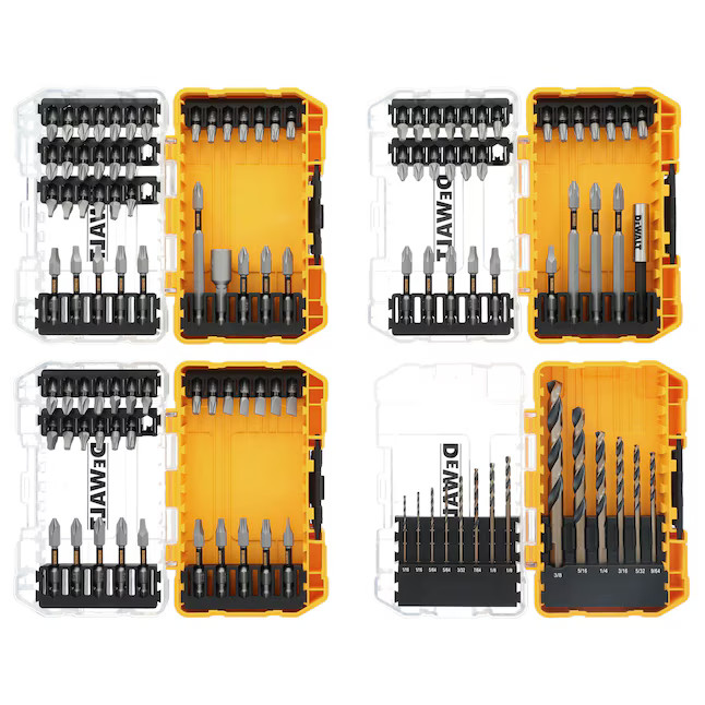 DEWALT Tough Grip Screwdriver Bit Set (110-Piece) | Lowe's