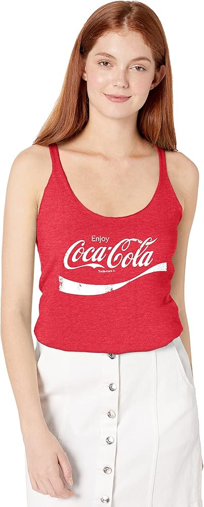 Coca-Cola Taste of Time Women's Racerback Tank Top | Amazon (US)
