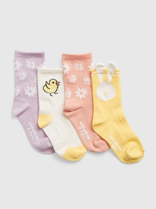 Toddler Crew Socks (4-Pack) | Gap (US)