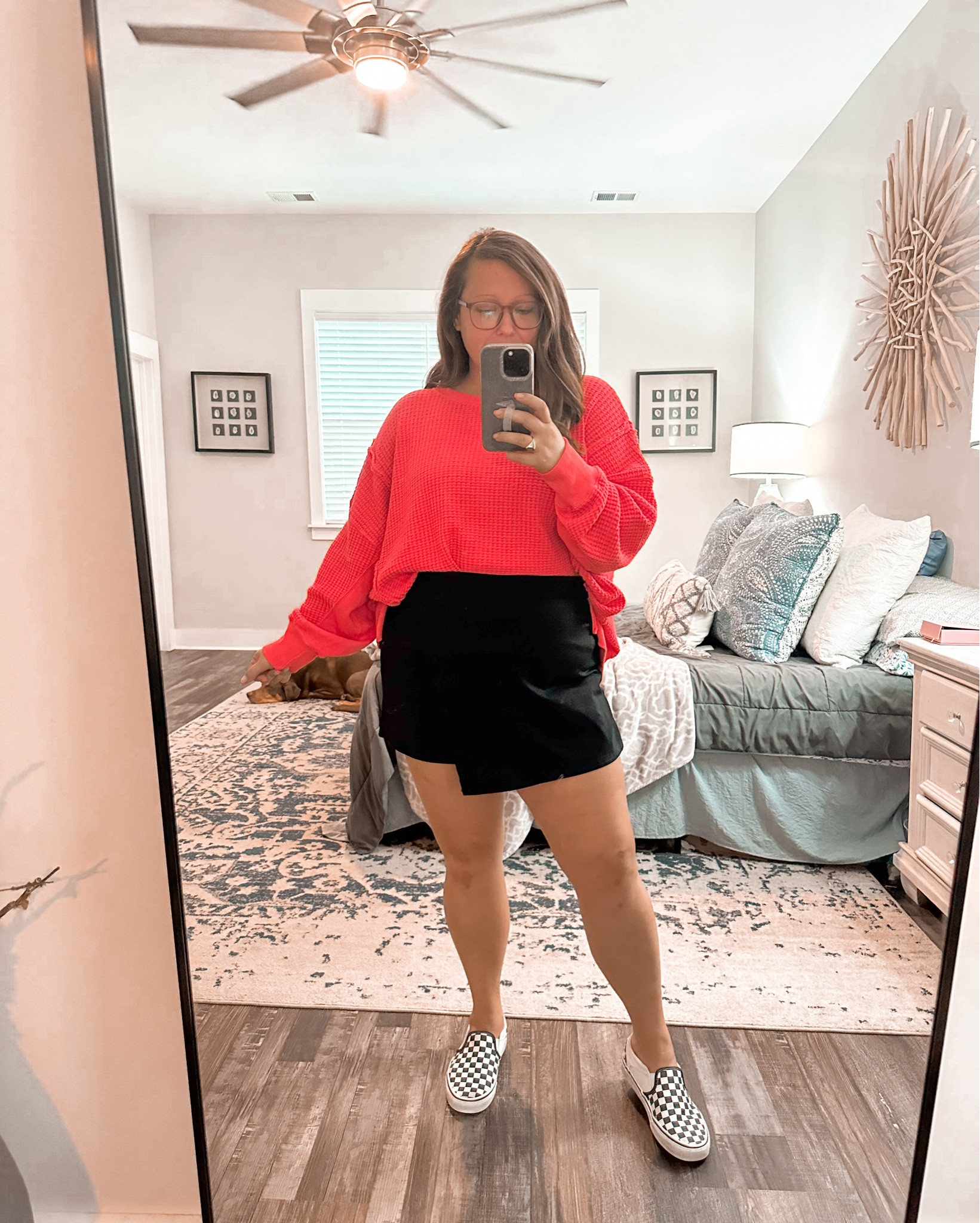 Wearing a Large in the sweater (runs oversized)

#LTKMidsize #LTKSeasonal #LTKFallSale