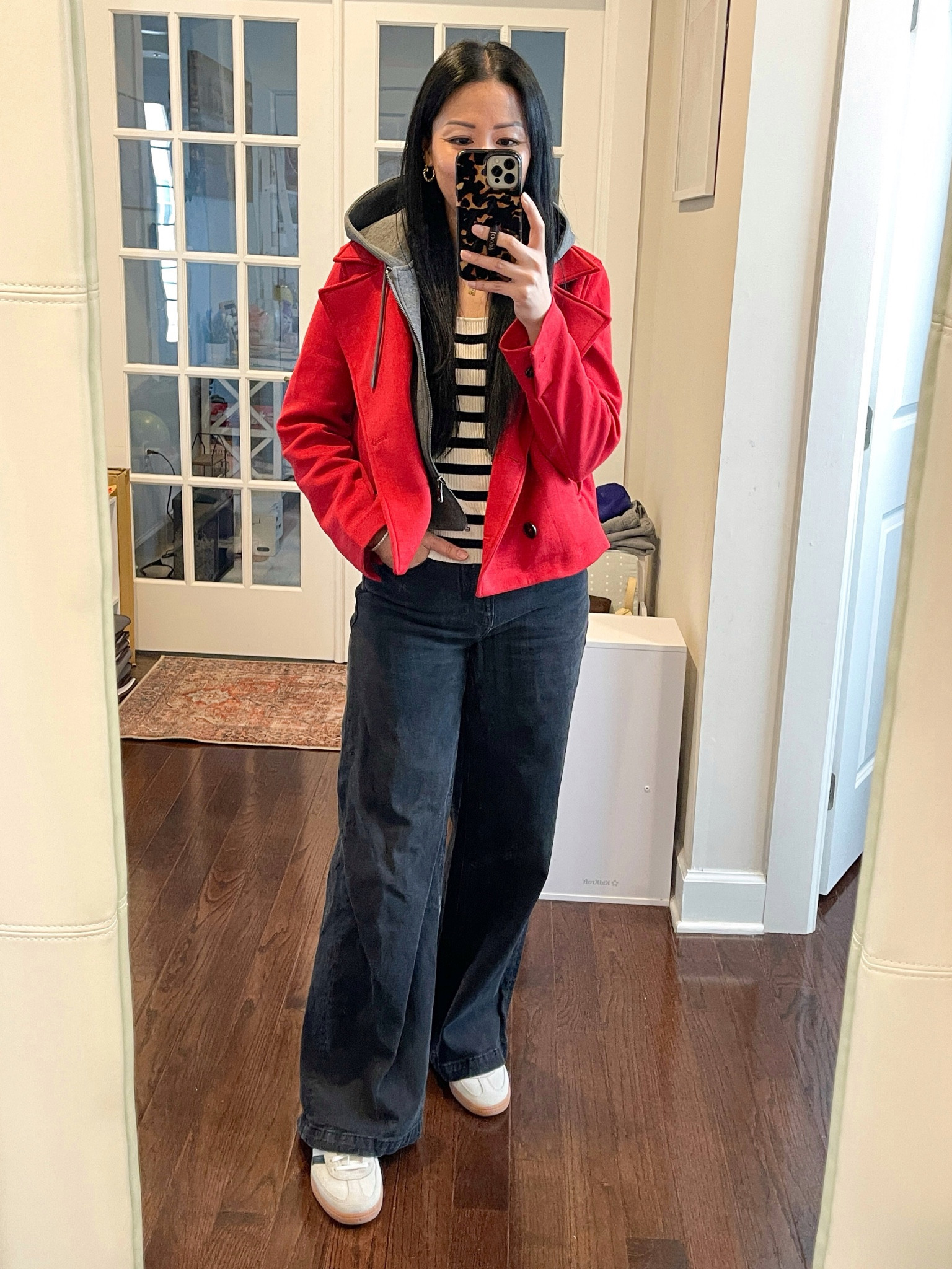 Size XS sweater
Size small jacket
Size 27 regular
Sized down 1/2 in Spezials

What I wore to church
Church outfit


#LTKSaleAlert #LTKFindsUnder100 #LTKStyleTip