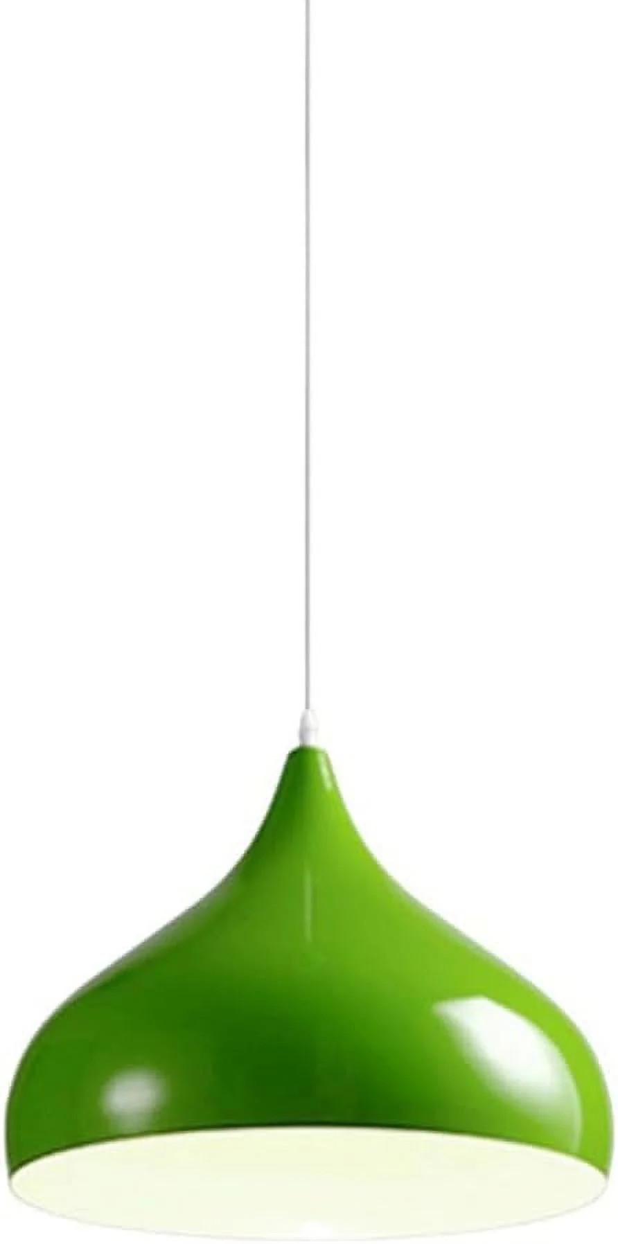 Simple Colorful Metal Pendant Light Fixture for Kitchen Island, Retro Farmhouse Pendant Lighting ... | Walmart (US)