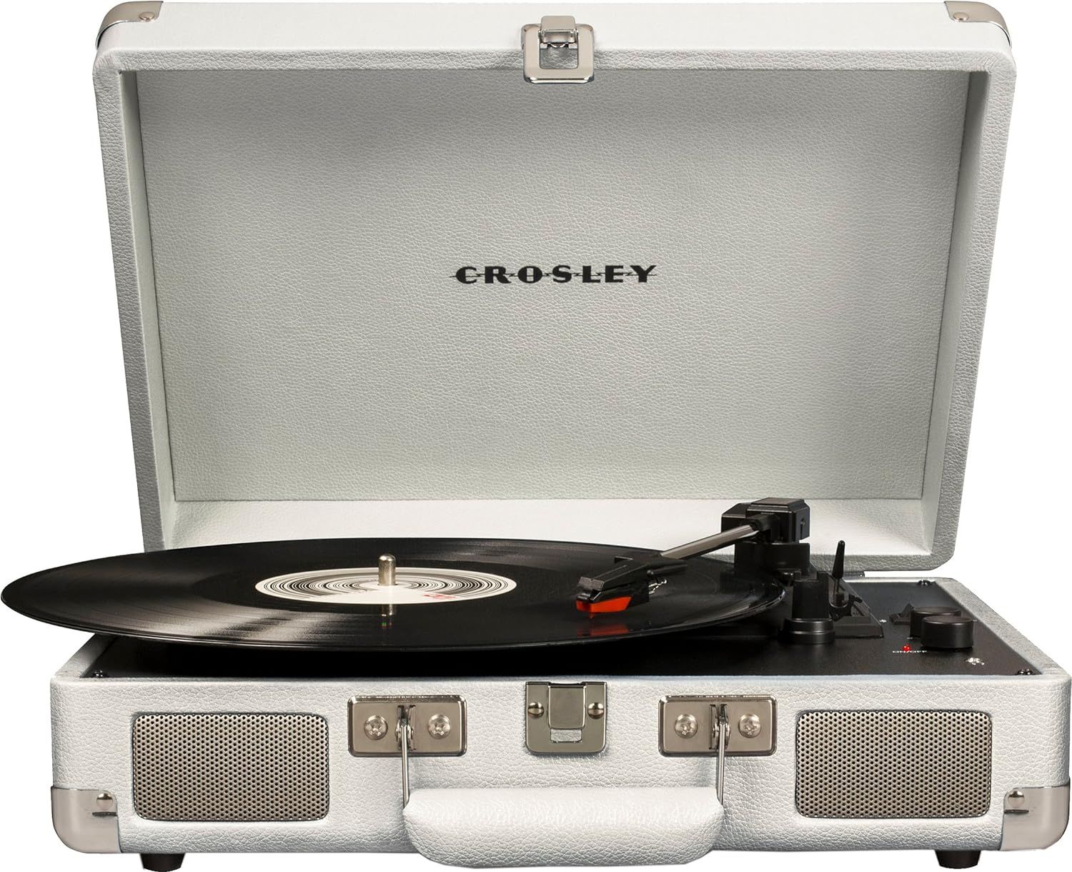 Crosley CR8005D-WS Cruiser Deluxe Vintage 3-Speed Bluetooth Suitcase Vinyl Record Player Turntabl... | Amazon (US)