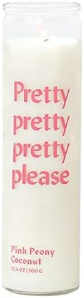 Paddywax Candles Spark Collection, Naturally Scented Candle, 10.6 Ounces, Pink Peony Coconut | Amazon (US)