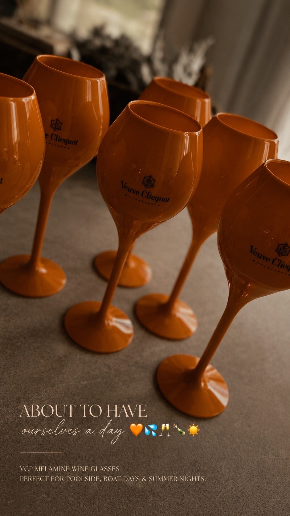 Pool days, boat days, backyard happy hours… these melamine Veuve glasses are one of my favorite summer finds. 🍊

They look like the real thing, but they’re pool-friendly, unbreakable, and always get compliments when I pull them out.

#LTKHome #LTKSwim #LTKSeasonal