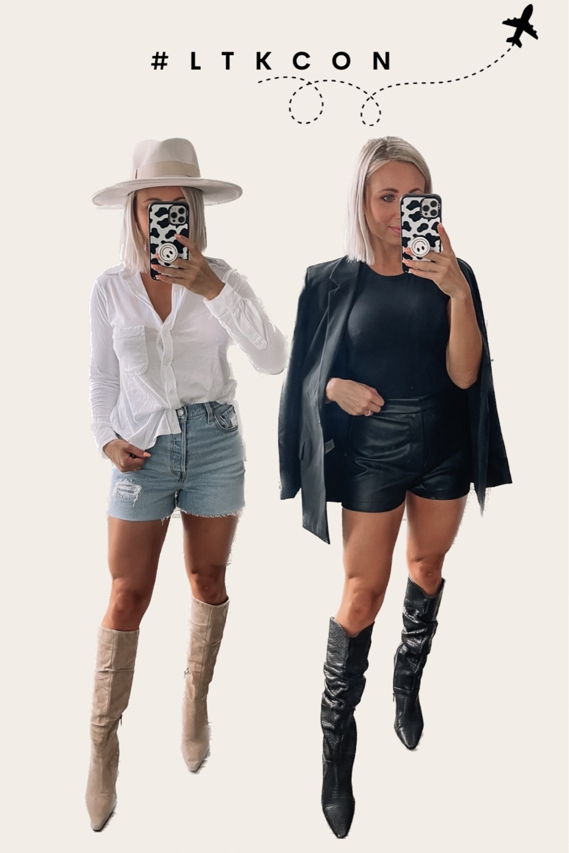 What I’m taking to #LTKCon in Dallas! Day time #falloutfits ! Wearing a small in the tops and 26 in the shorts. #fallstyle #fallfashion #dallas 

#LTKSeasonal #LTKCon #LTKstyletip