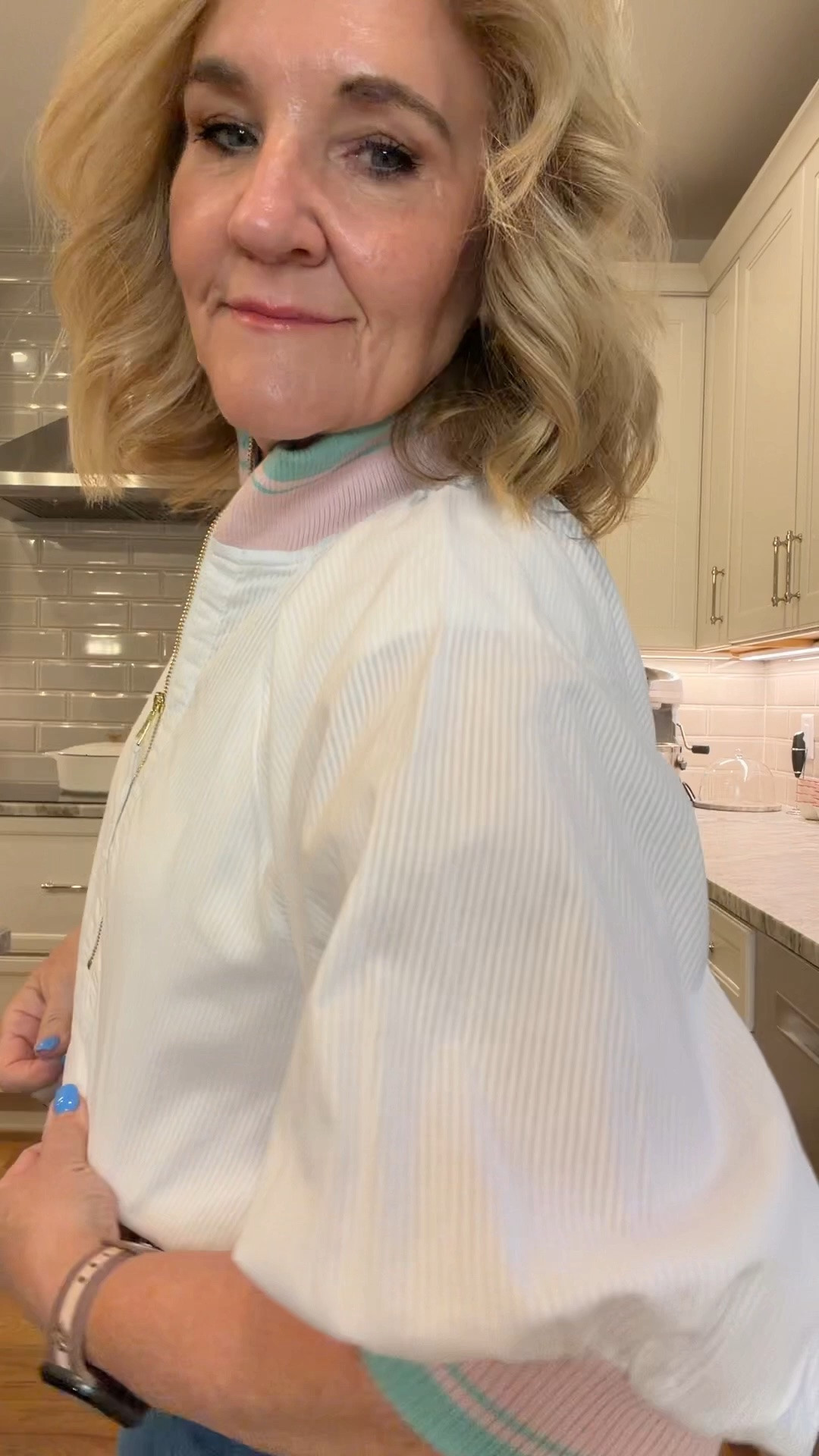 Blouse size medium 
10% off my bag code NANETTE
Belk has some pretty tops for summer! Under $30

#LTKSaleAlert #LTKOver40 #LTKootd